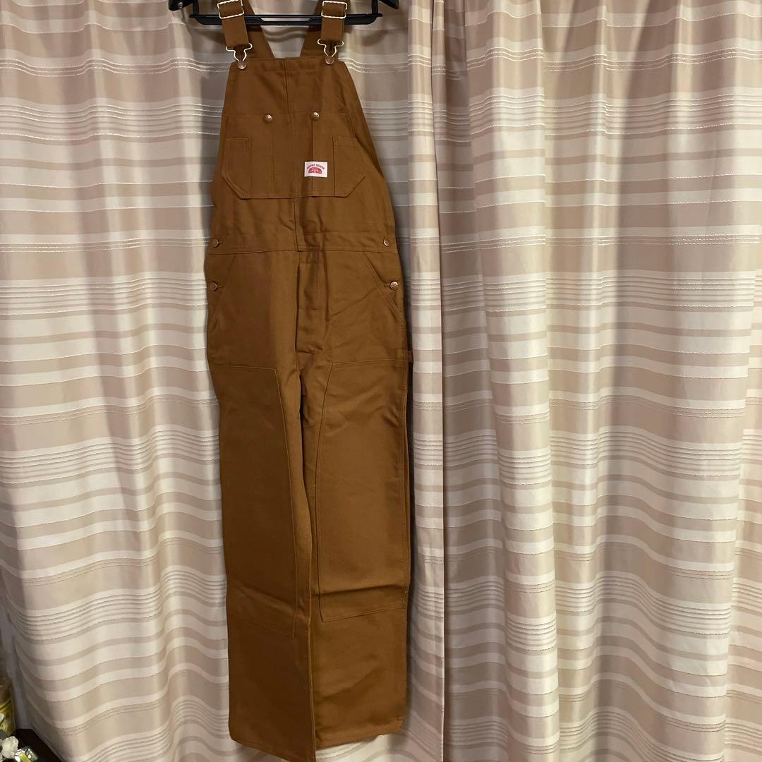 ラウンドハウス オーバーオール　W30/L32　ダック地 ダブルニー　米国製