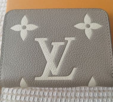 【極美品】M82448モノグラム アンプラント ジッピー パース