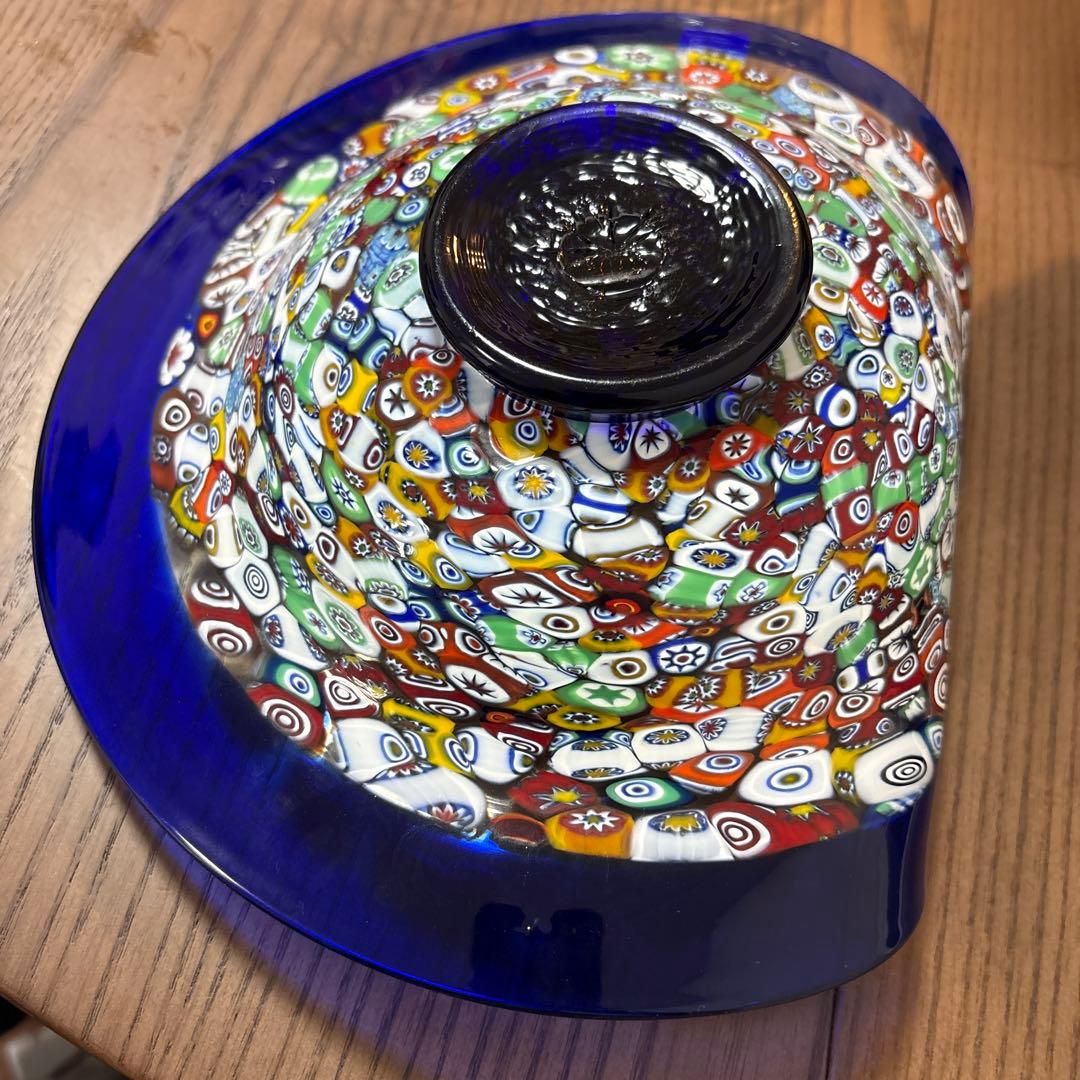 murano ムラノガラス　お皿　プレート　ガラス