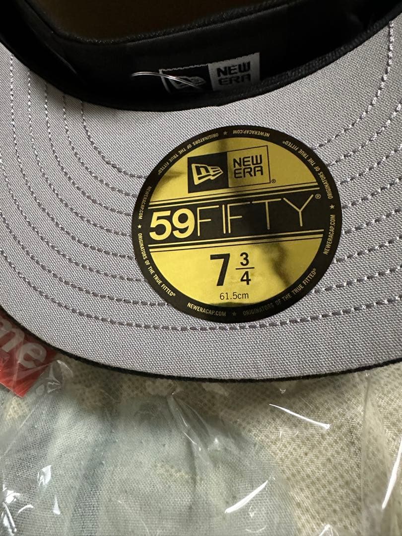 帽子 Supreme bones box logo New Era 7 3/4