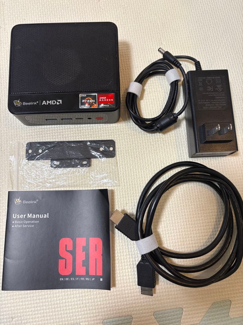 【ミニPC】Beeline/Ryzen7/ 16GB / SSD512GB