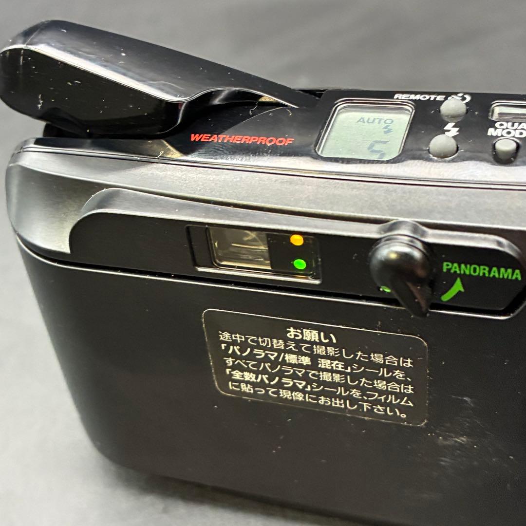 OLYMPUS μ zoom PANORAMA フィルムカメラ　説明書付き