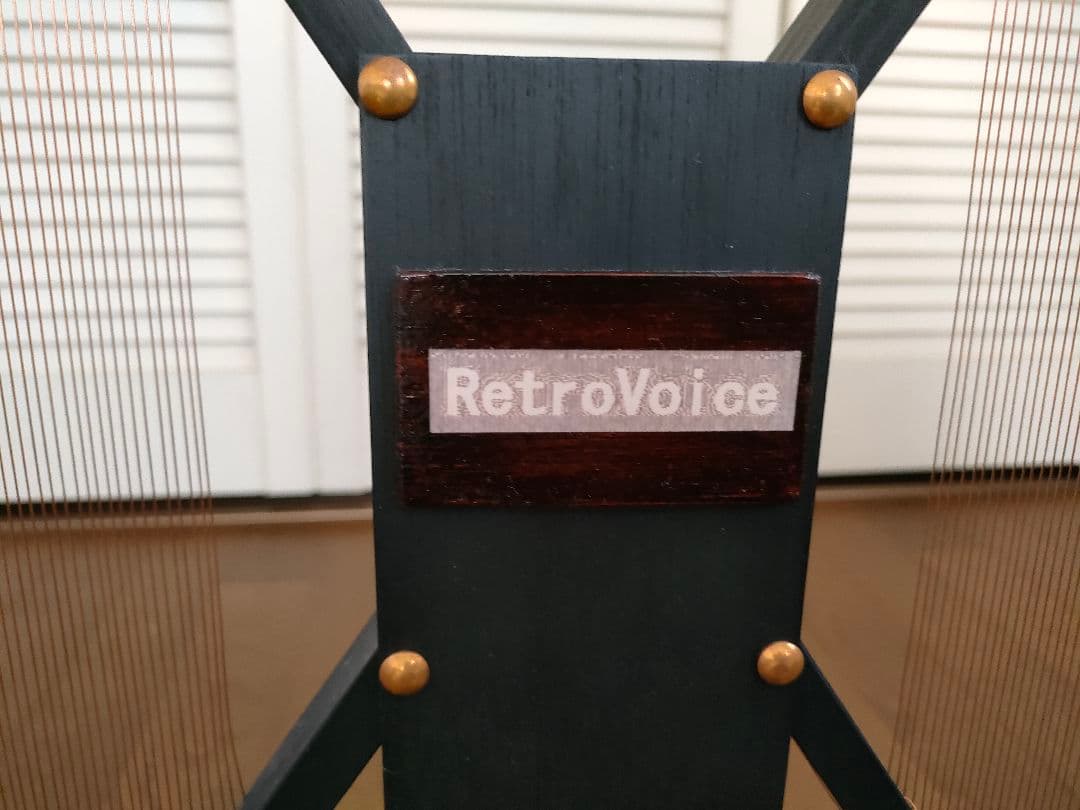 日本製レトロ感覚あふれるラジオ精密ループアンテナ(新品未使用品)