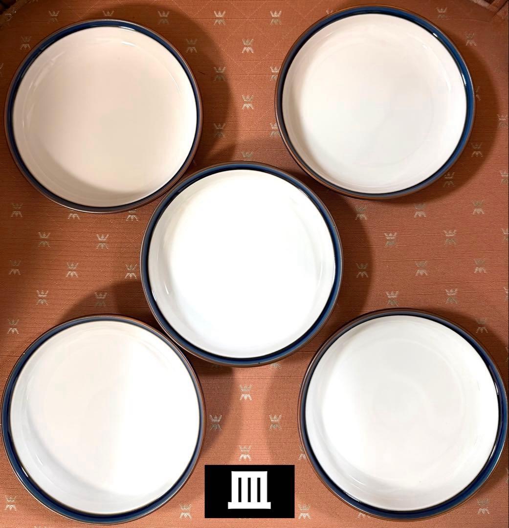 【未使用】日本製　波佐見焼　白山陶器　マルティブルー ボウル＆皿12個セット