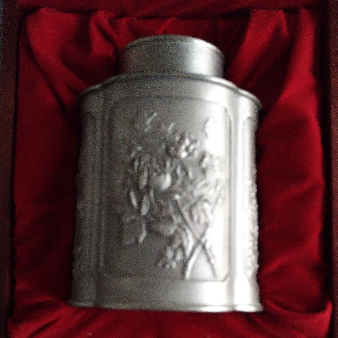 ロイヤルセランゴールピューター　茶筒