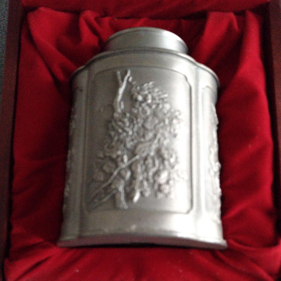 ロイヤルセランゴールピューター　茶筒