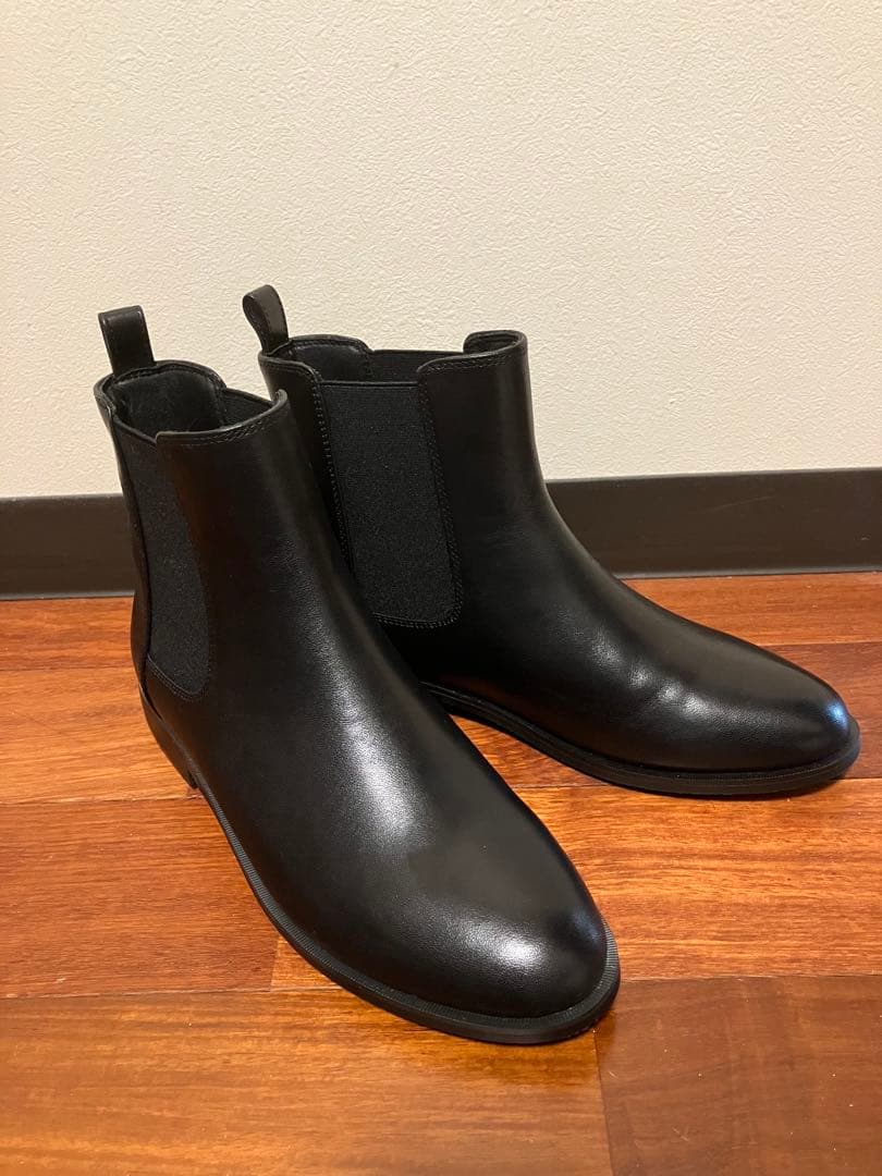 アーバンリサーチドアーズ　黒 サイドゴアブーツ レザー