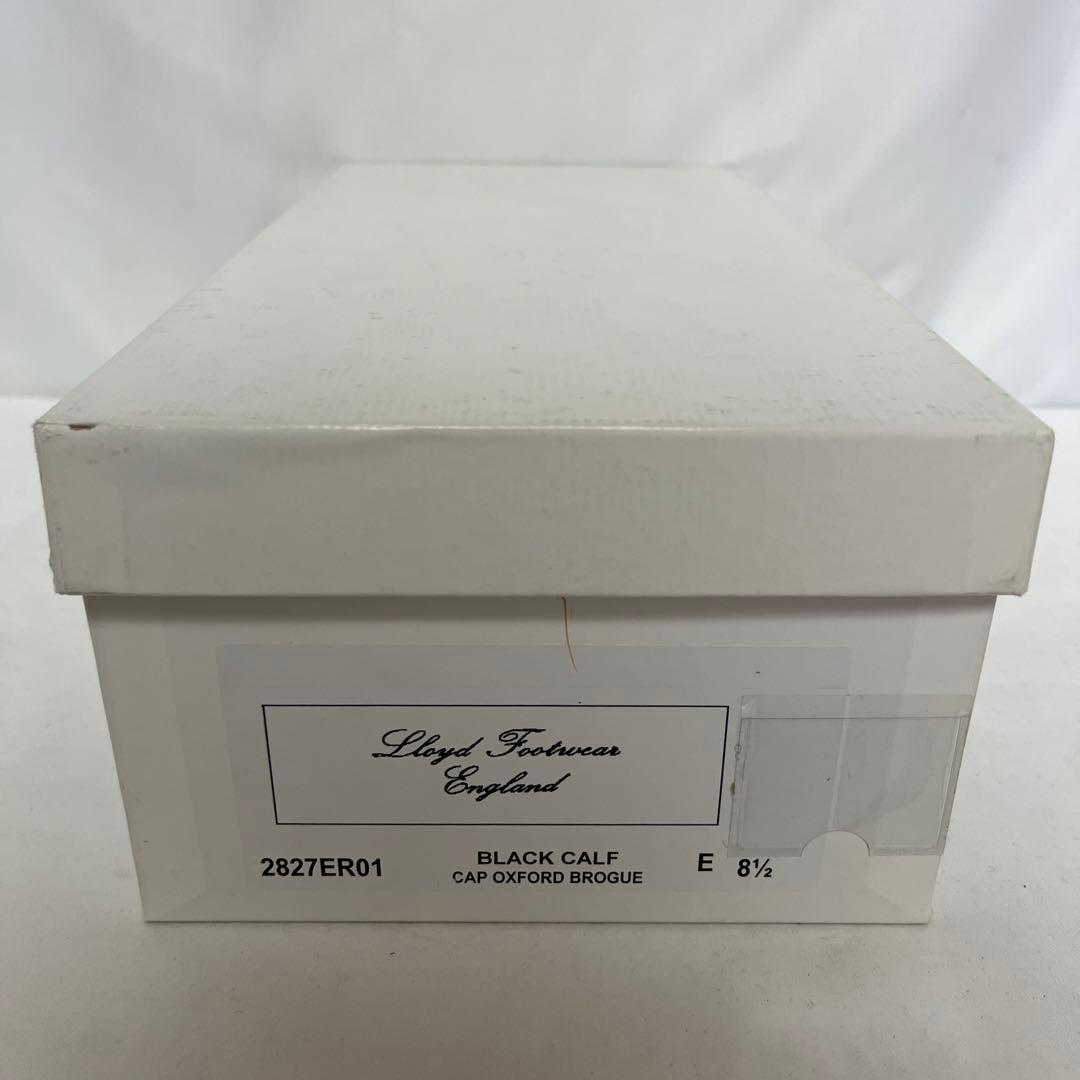 新品 Lloyd Footwear ロイド フットウエア カーフ 黒 8.5