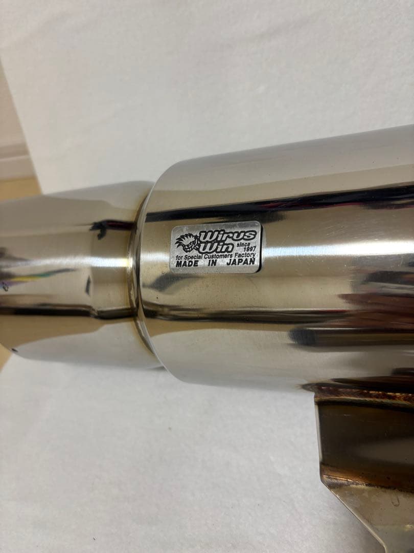 シグナスX 2型　3型　SE44J Wirus Win ステンレスマフラー