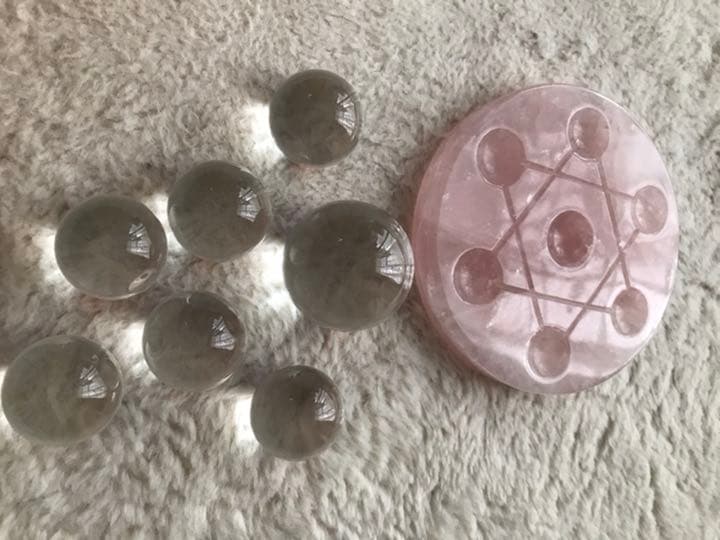 水晶　ローズクオーツ