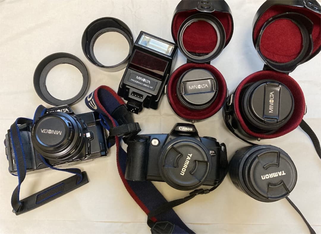 CONTAX MINOLTA TAMRON Canon 他　フィルムカメラセット