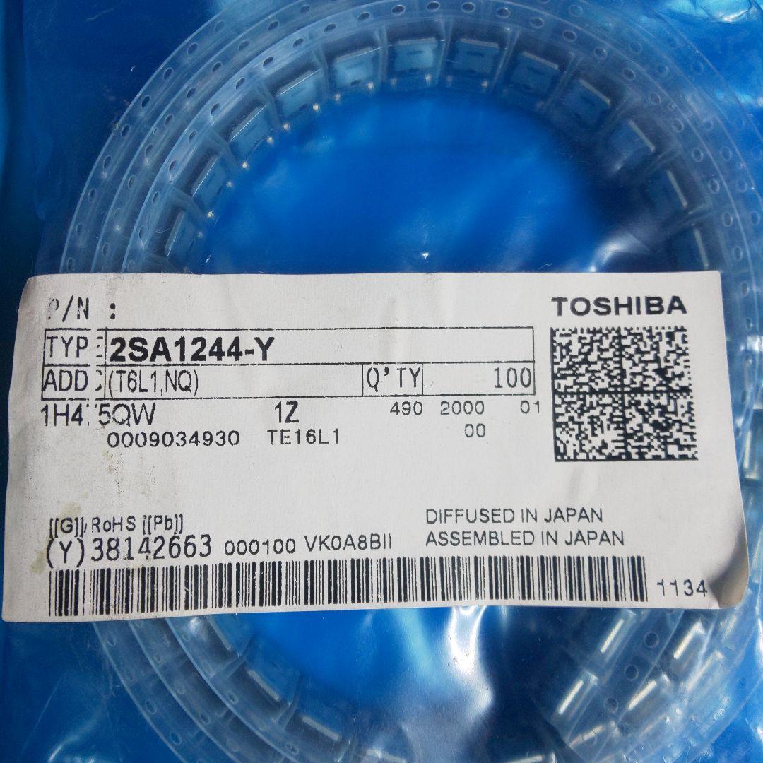 電源ユニット [100pcs]Toshiba 2SA1244-Y PNP Transistor