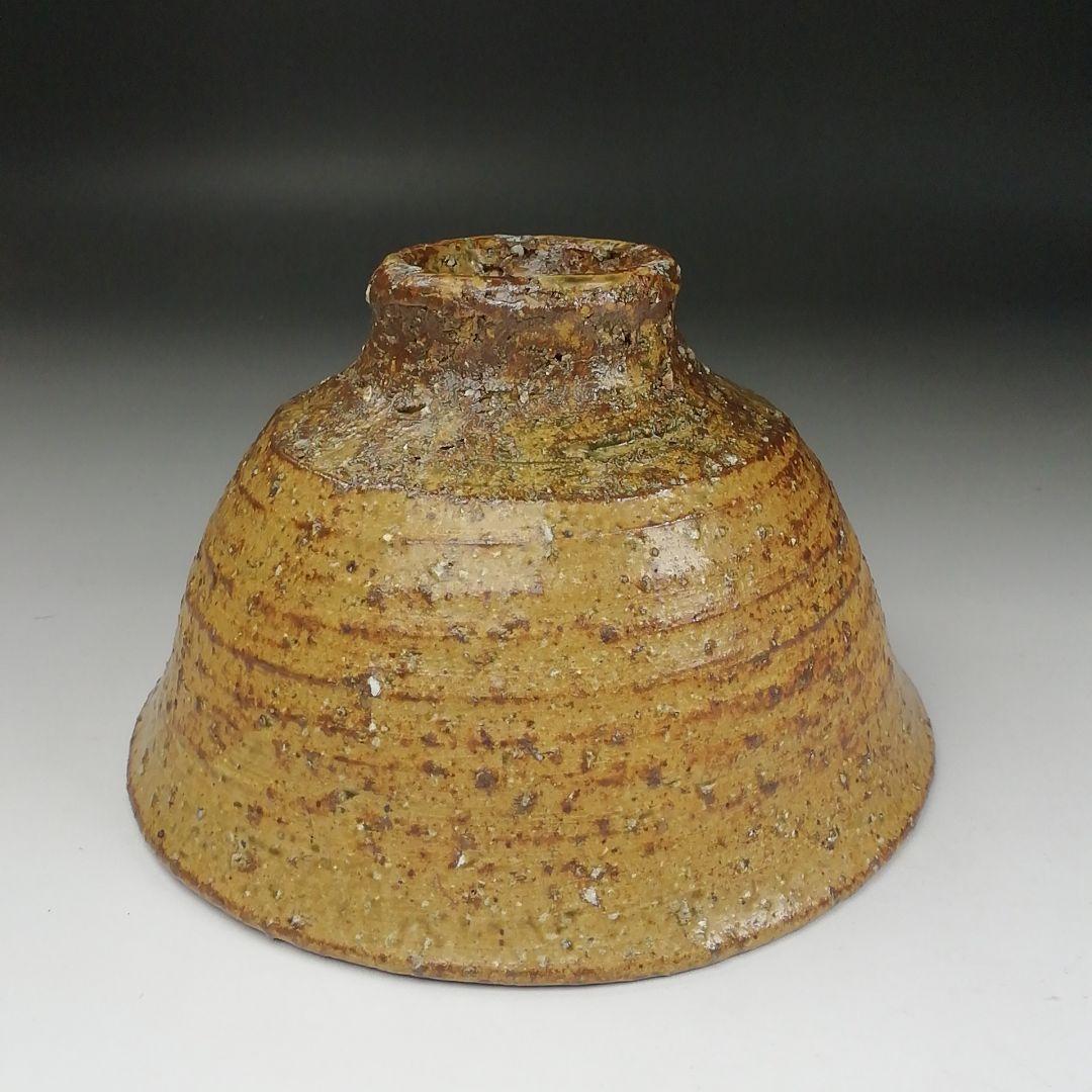 Ｔ４１１　茶碗　『伊羅保茶碗』　『宇田佐平 造』　共箱　抹茶碗　茶道具