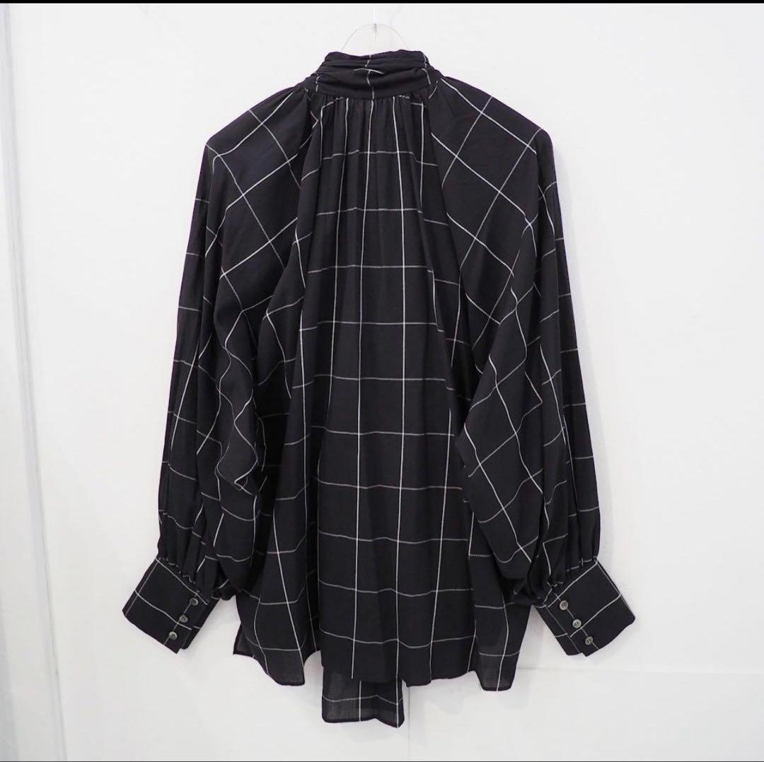 ウィムガゼット 24ss 春夏 シアー ボウタイブラウス　リボン