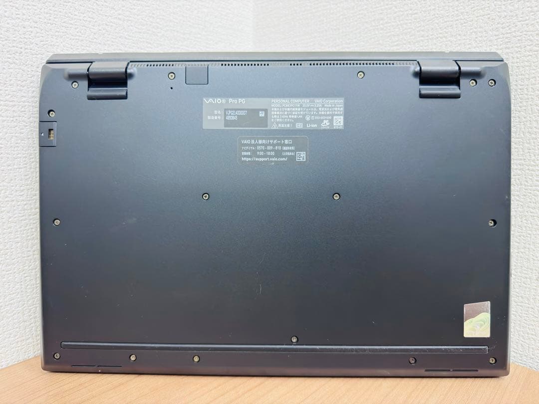 【美品】【バッテリー良好】VAIO PRO VJPG21 i5第12世代 8GB