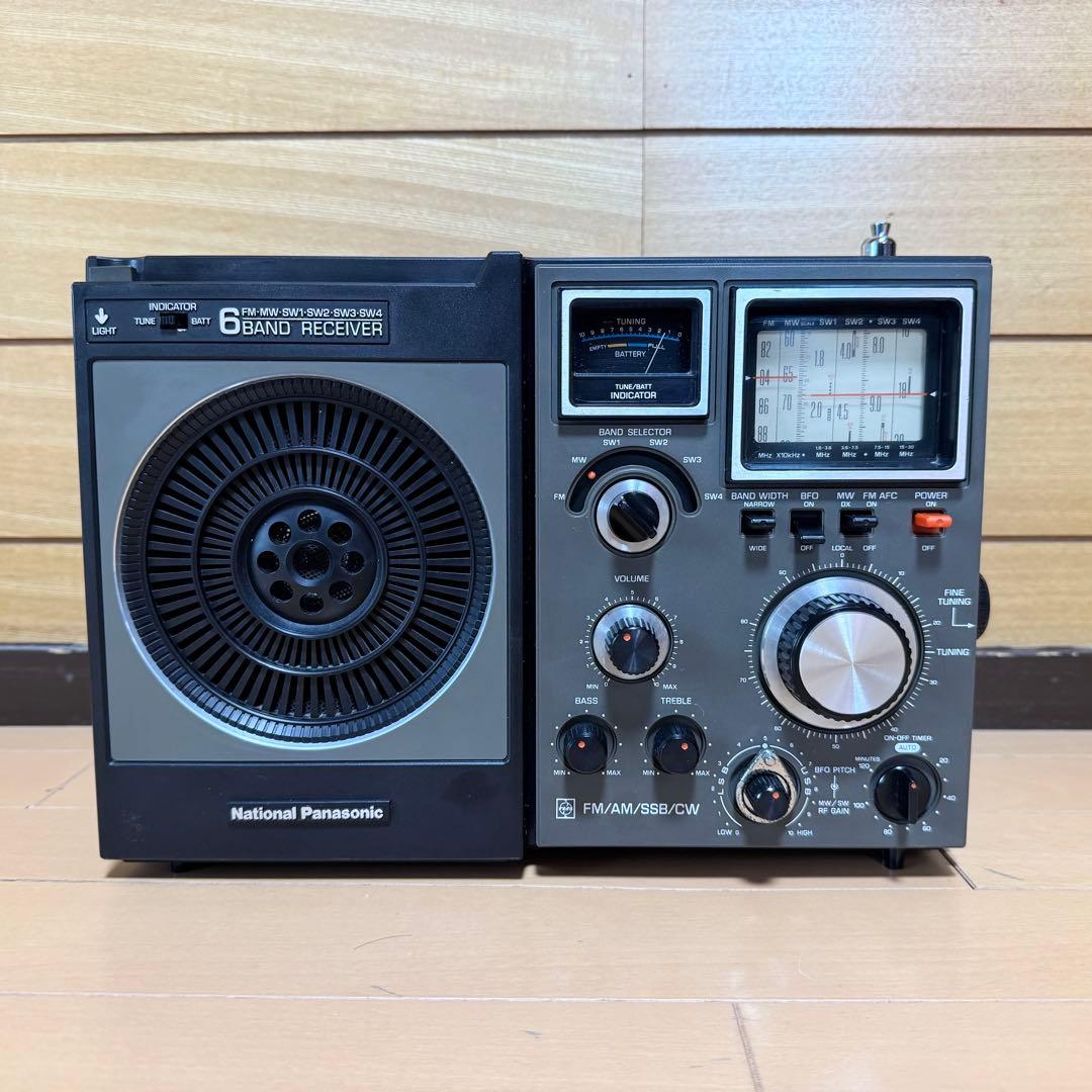 ナショナル6バンドBCLラジオ　クーガ118D　RF-1188【美品 ジャンク】