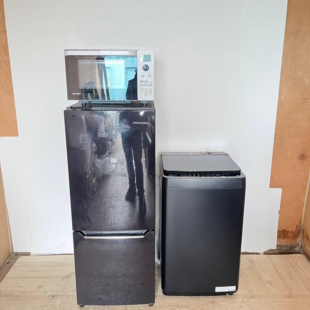 配送設置無料　冷蔵庫洗濯機レンジセット