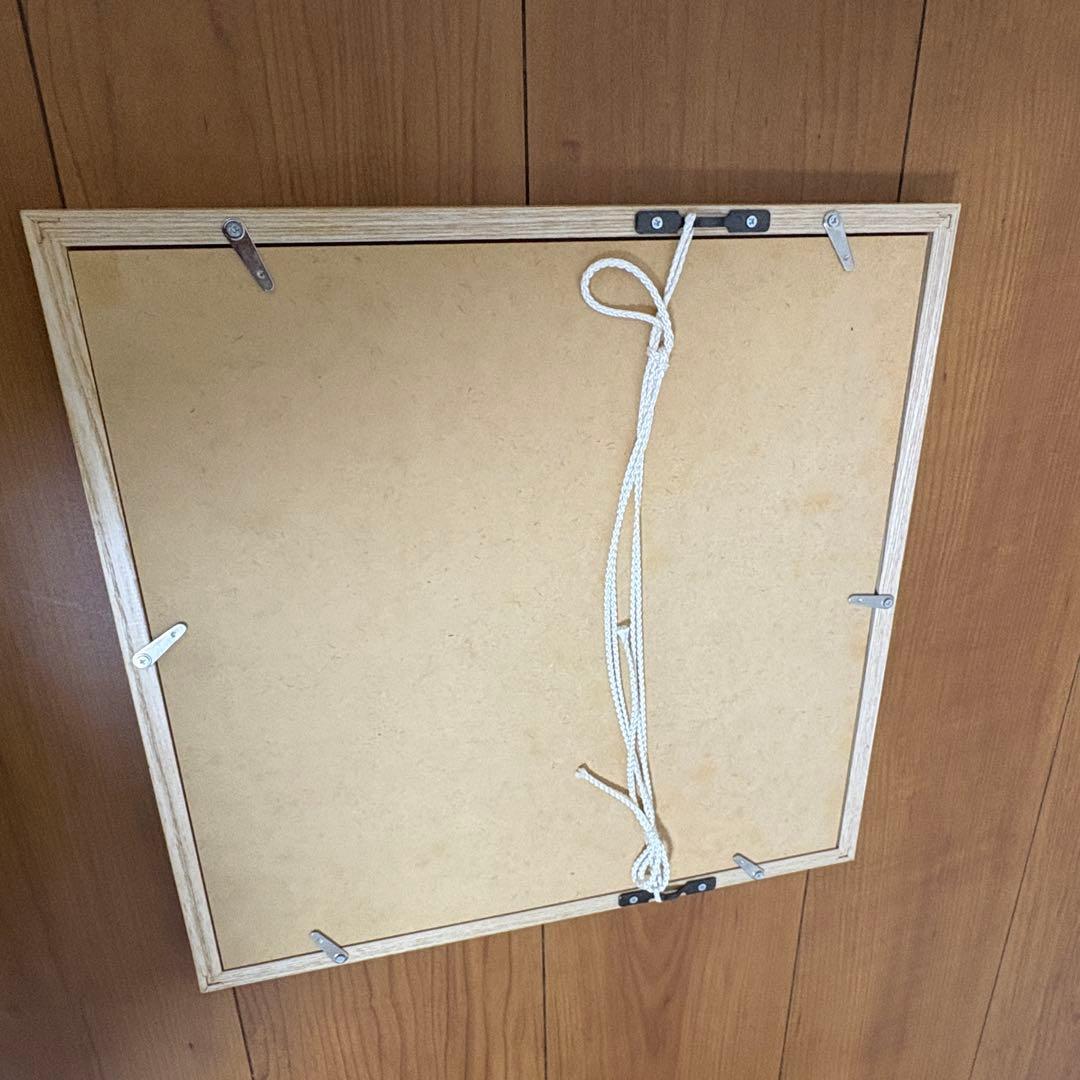 idee ポスター アート 秋山花 「A green letter」