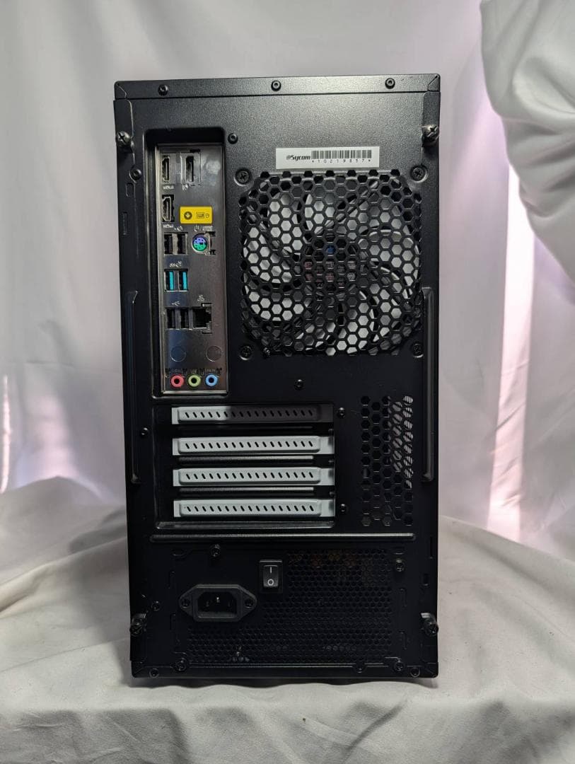 Sycom 第14世代 i5-14400/16GB/SSD256+HDD2TB