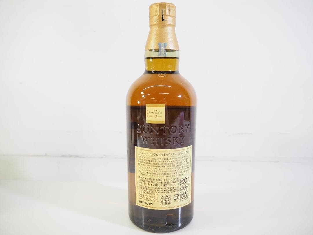 【未開栓】サントリー YAMAZAKI 山崎 12年 700ml 43％