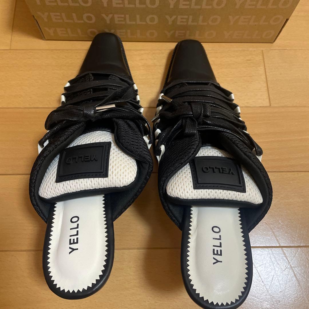yello スニーカーミュール Lサイズ