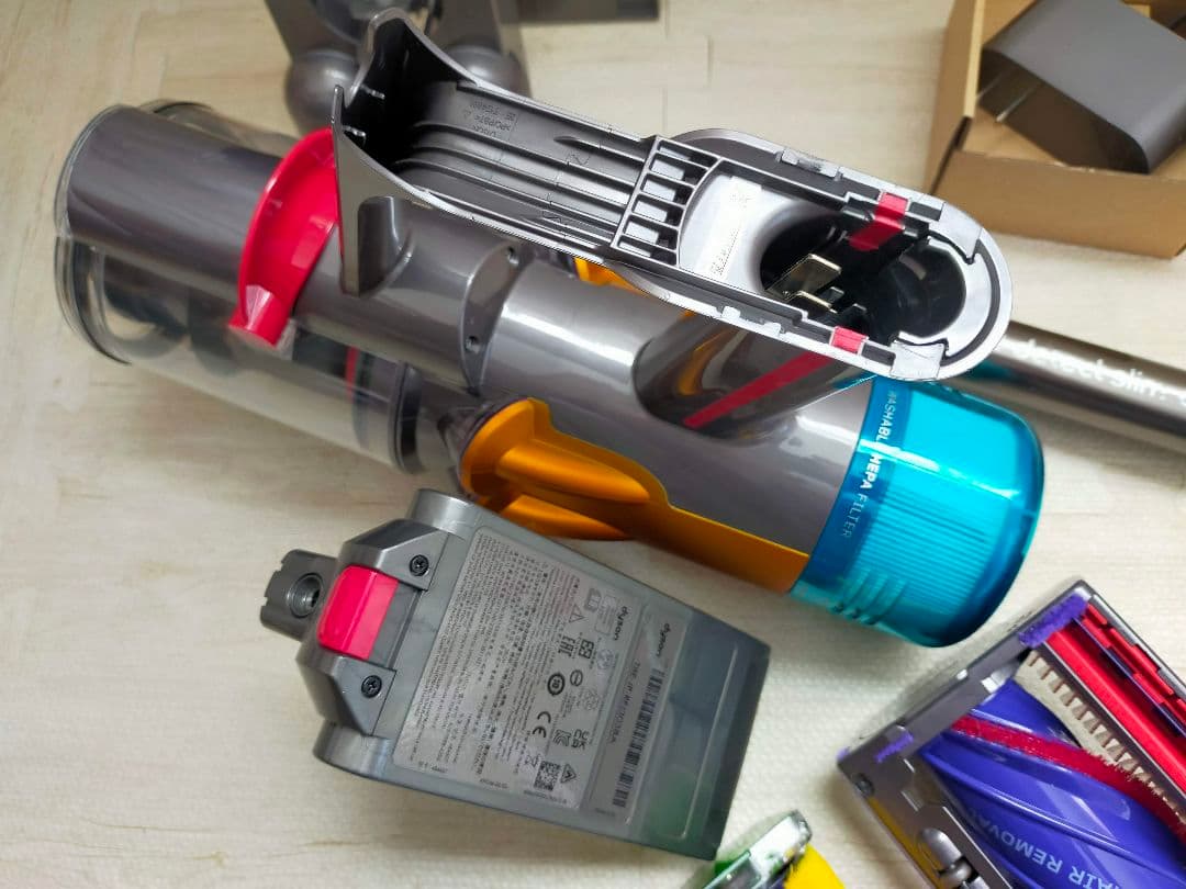 【分解洗浄】ダイソン V12 Detect SV30 毛絡み防止 Optic