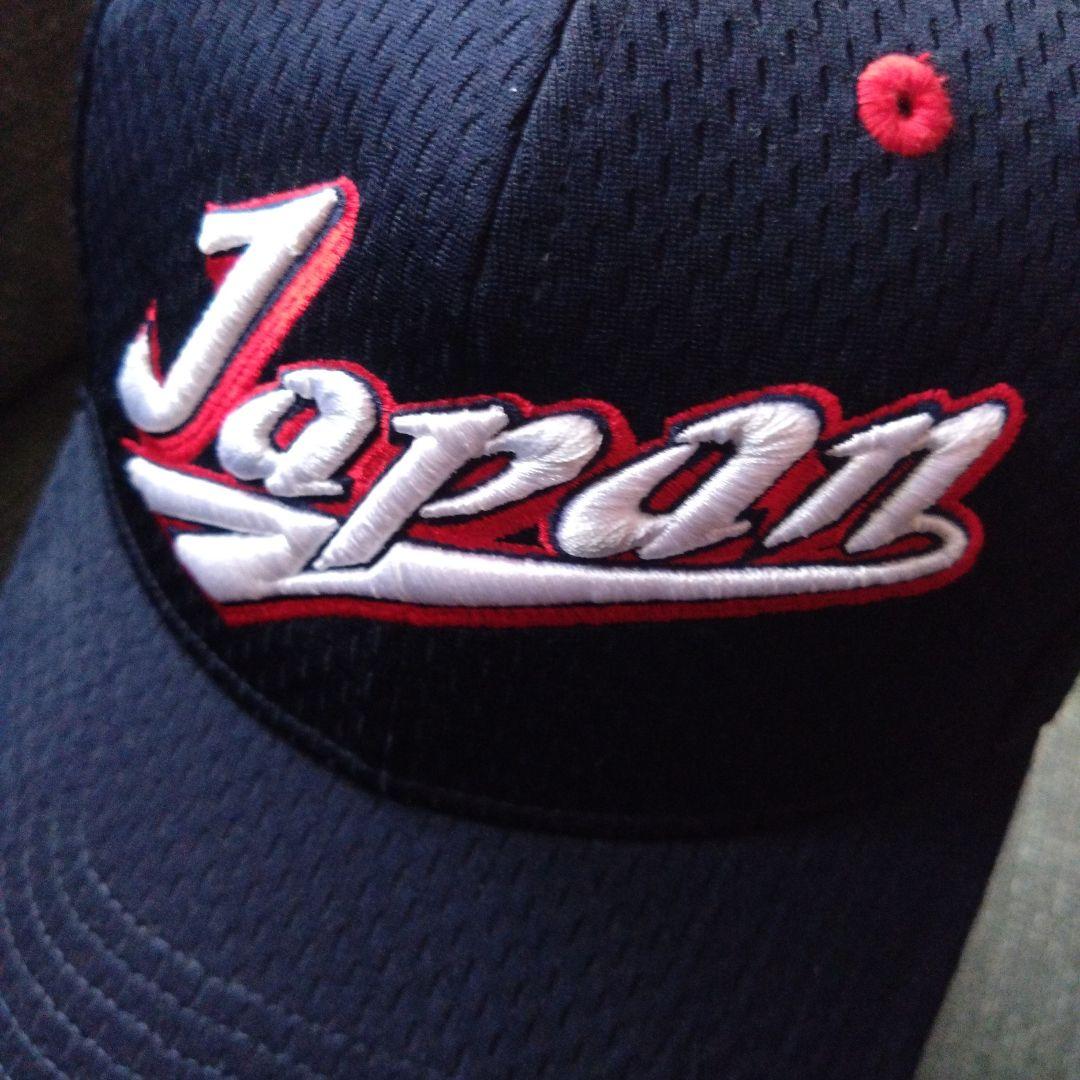 侍ジャパンミズノプロ仕様オーセンティックキャップJapanロゴ刺繍WBC