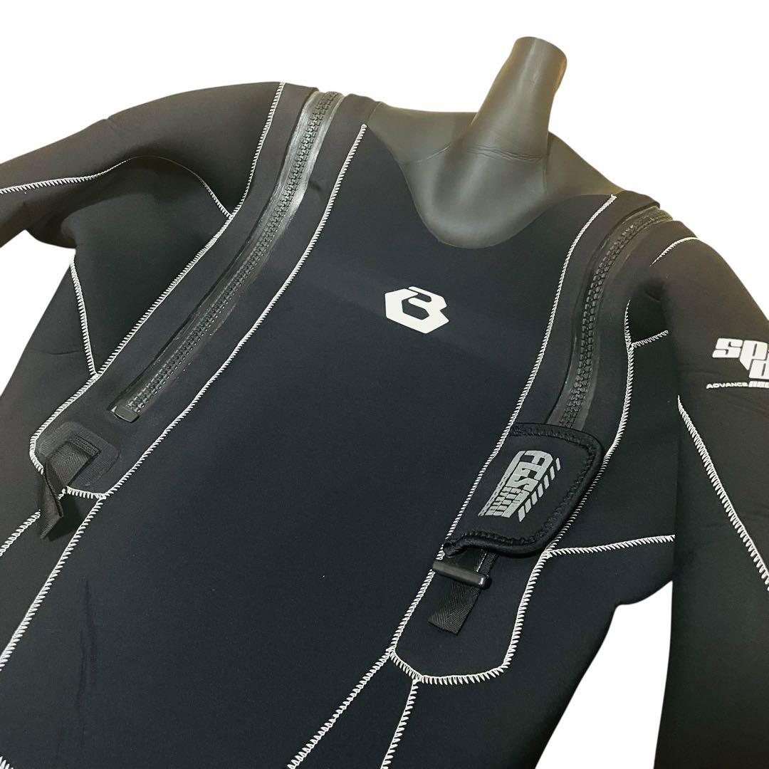 BEWET ドライスーツ　スパイダー　ビーウエット　フルスーツ　ブラック