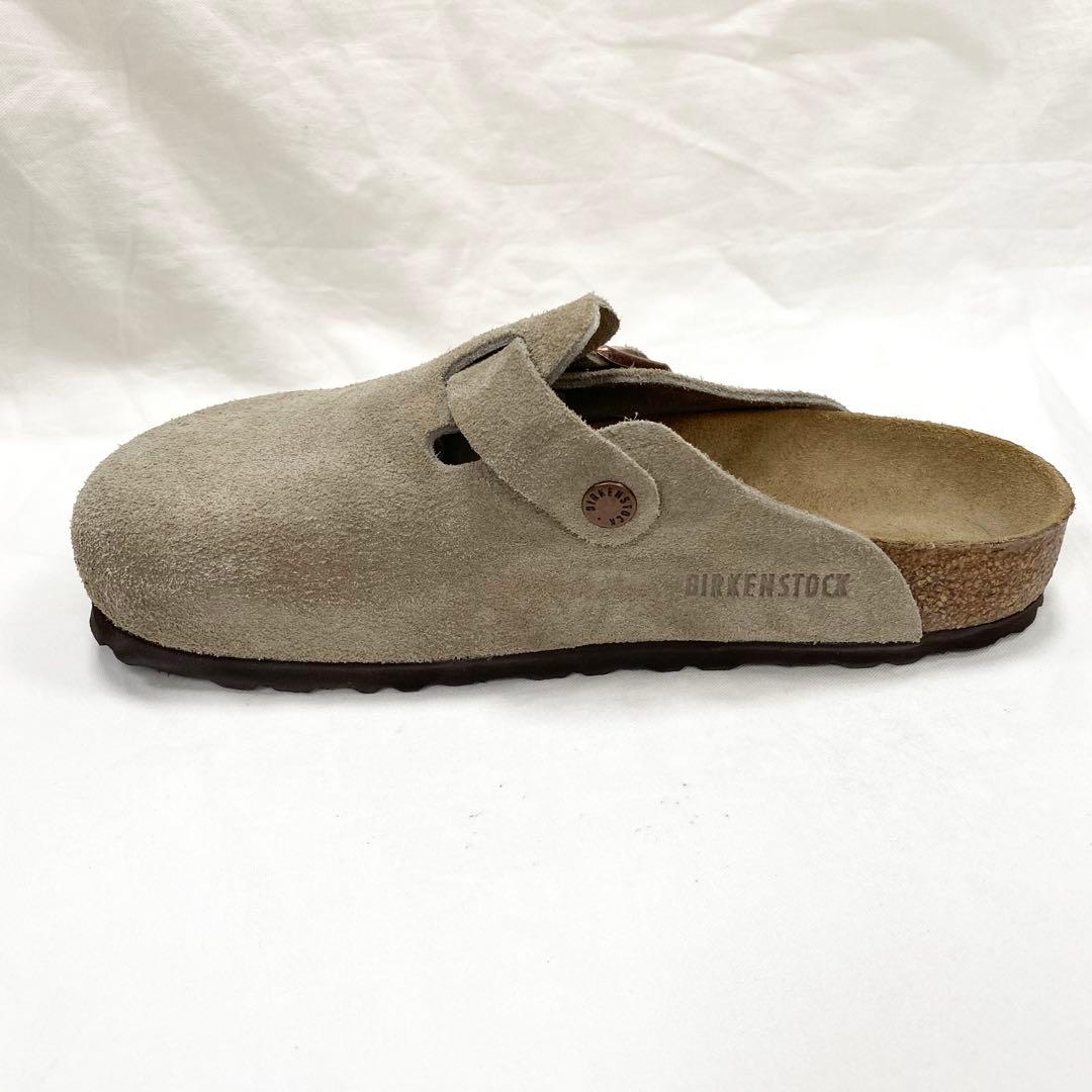 ほぼ未使用✨ BIRKENSTOCK ボストン スエード レザー トープ 38