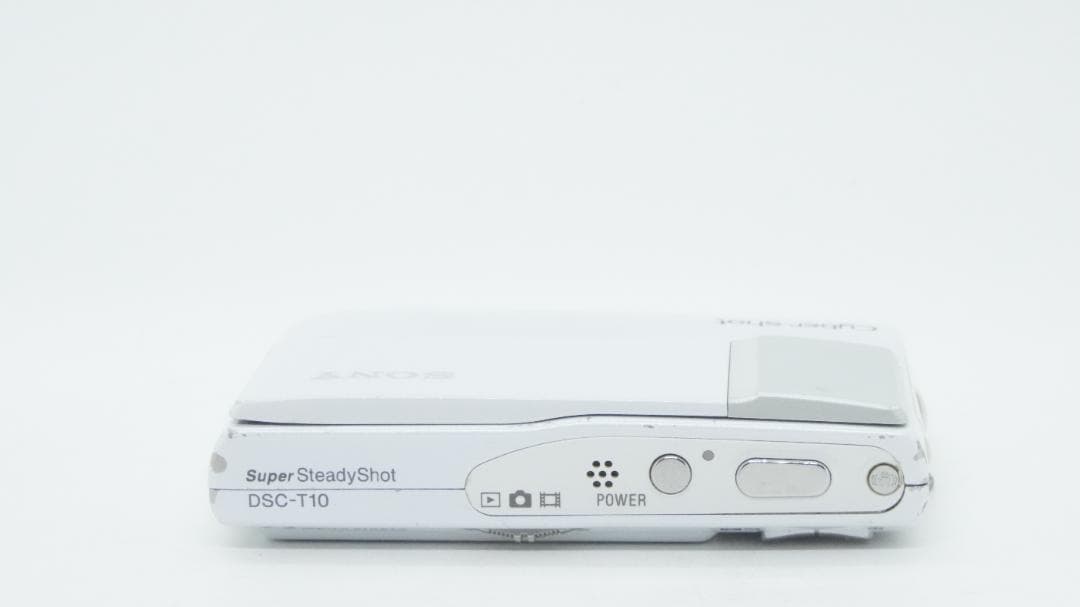 【A3198】 SONY Cyber-Shot DSC-T10 ホワイト ソニー
