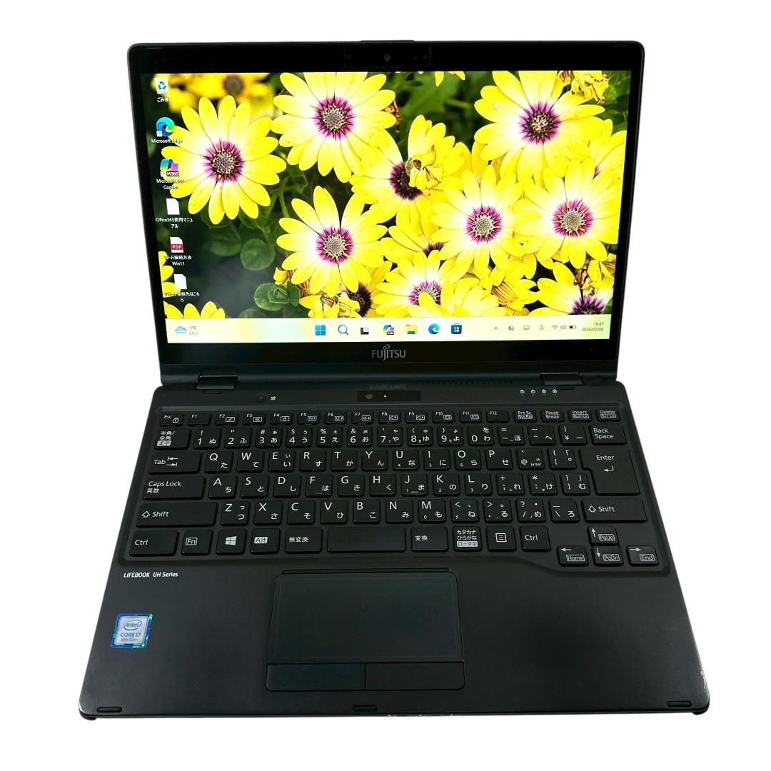 LIFEBOOK i7搭載 16GB SSD256GB ノートパソコン 802
