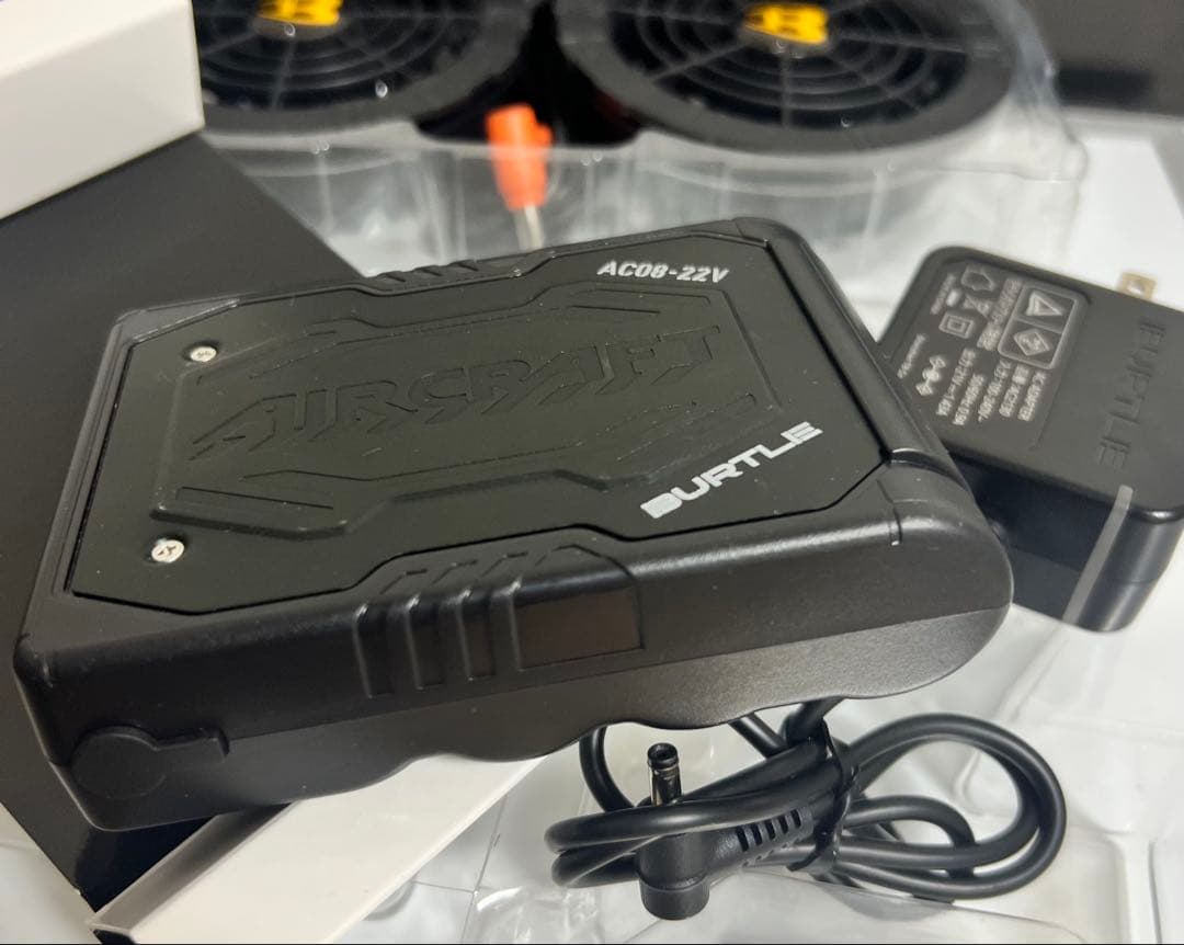 [新品]22V 空調服 バートル エアークラフト AIRCRAFT のフルセット