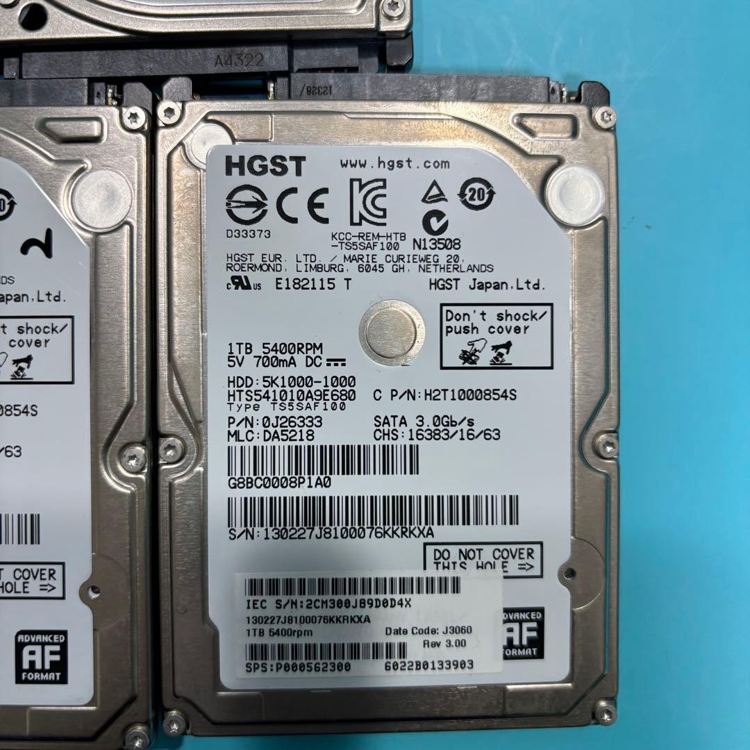 【1TB HDD‼】★動作良好★2.5インチ★内臓HDD★