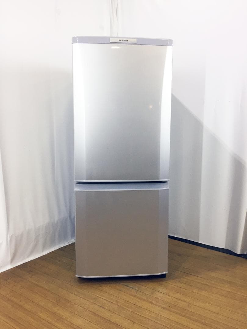 送料無料★三菱 146L 冷蔵庫【MR-P15S-S】