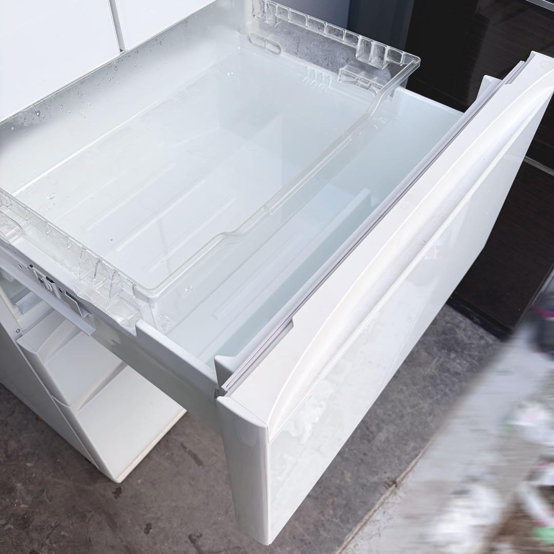 運搬取付無料！クリアホワイト純正TOSHIBA VEGETA冷蔵庫！完動超美品！
