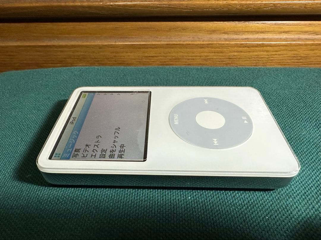 きれいなiPod Classic 5.5世代 MA448 80GB新品バッテリー