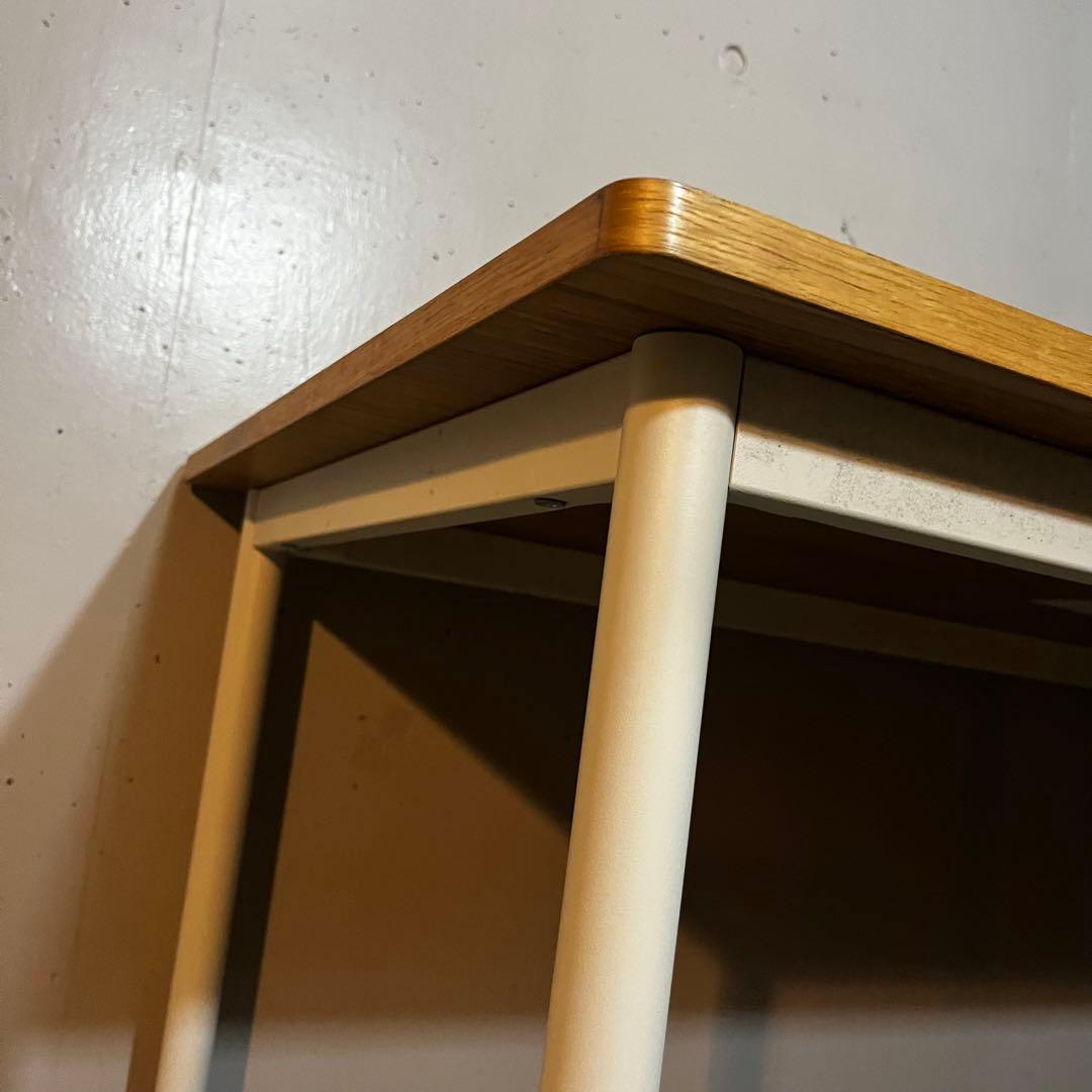 ku★無印 システムデスク・オーク材天板・幅１２０ｃｍ