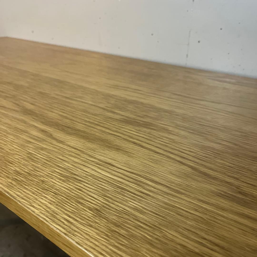 ku★無印 システムデスク・オーク材天板・幅１２０ｃｍ