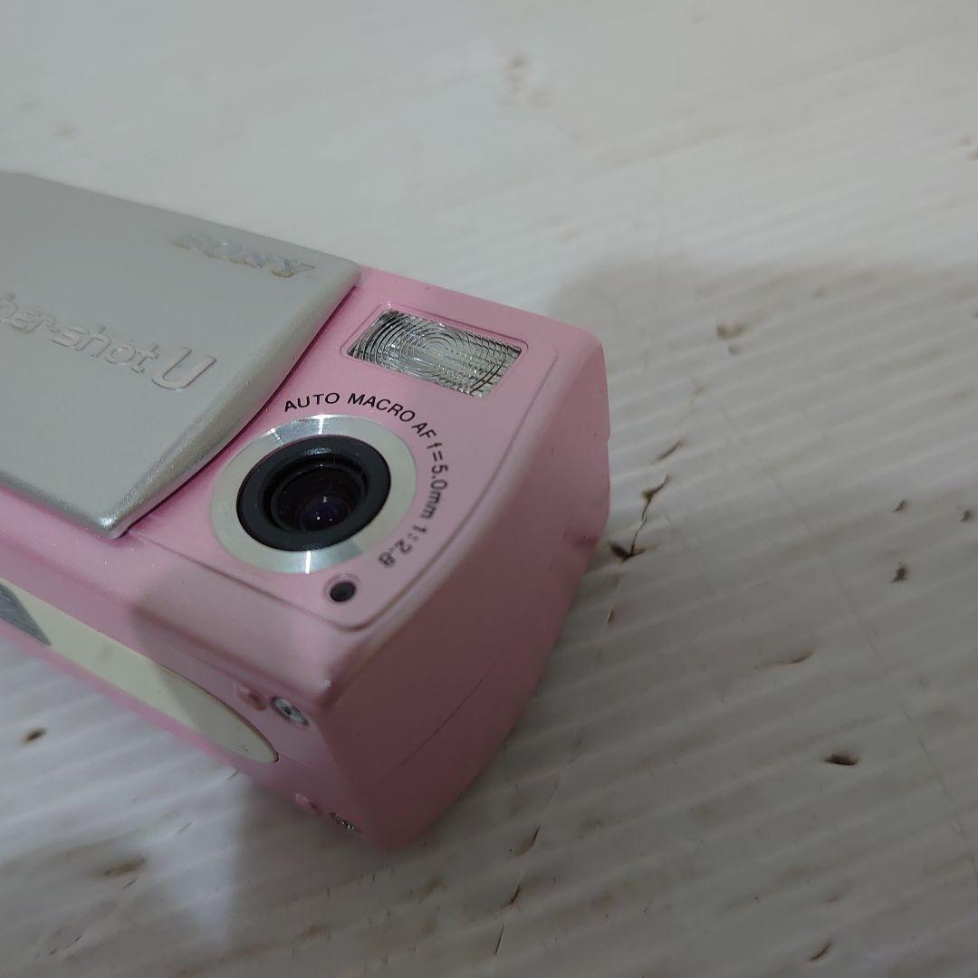 動作ok　乾電池使用　SONY　Cyber-shot　DSC-U10