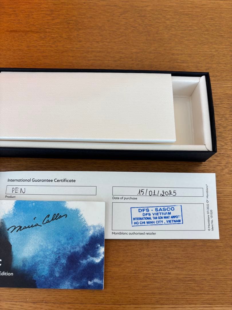 モンブラン　水性ボールペン　ターコイズ　ミューズマリアカラス　スペシャルエディシ