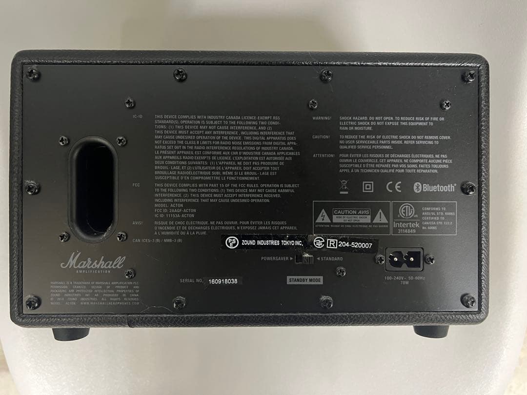 Marshall ACTON Bluetooth スピーカー アクトン