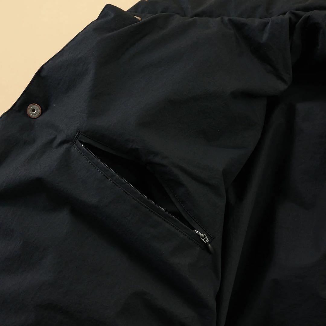 comoli 24AW コットンナイロンダウンジャケット　ブラック　サイズ3