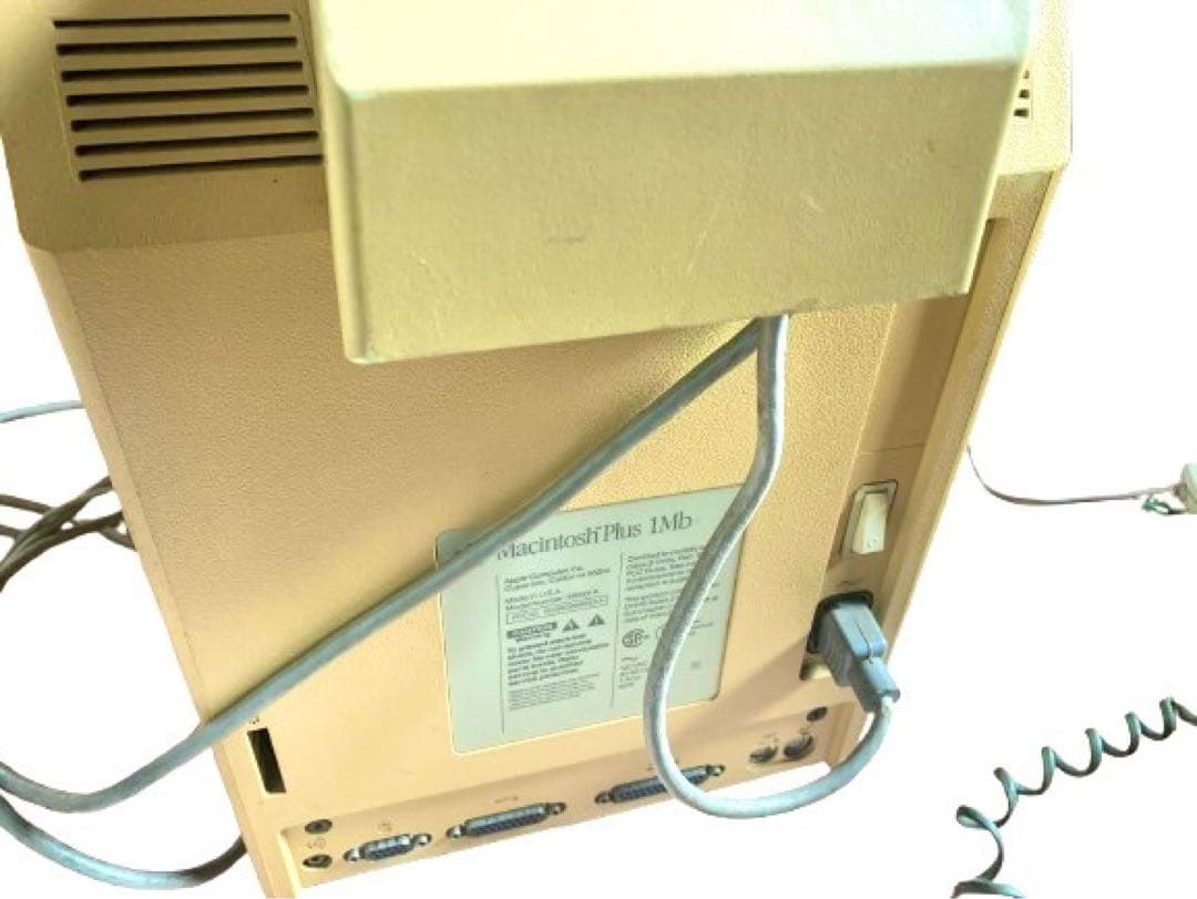 【起動】Apple Macintosh plus 本体