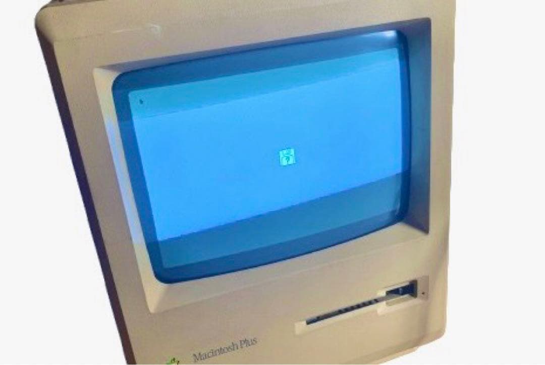 【起動】Apple Macintosh plus 本体