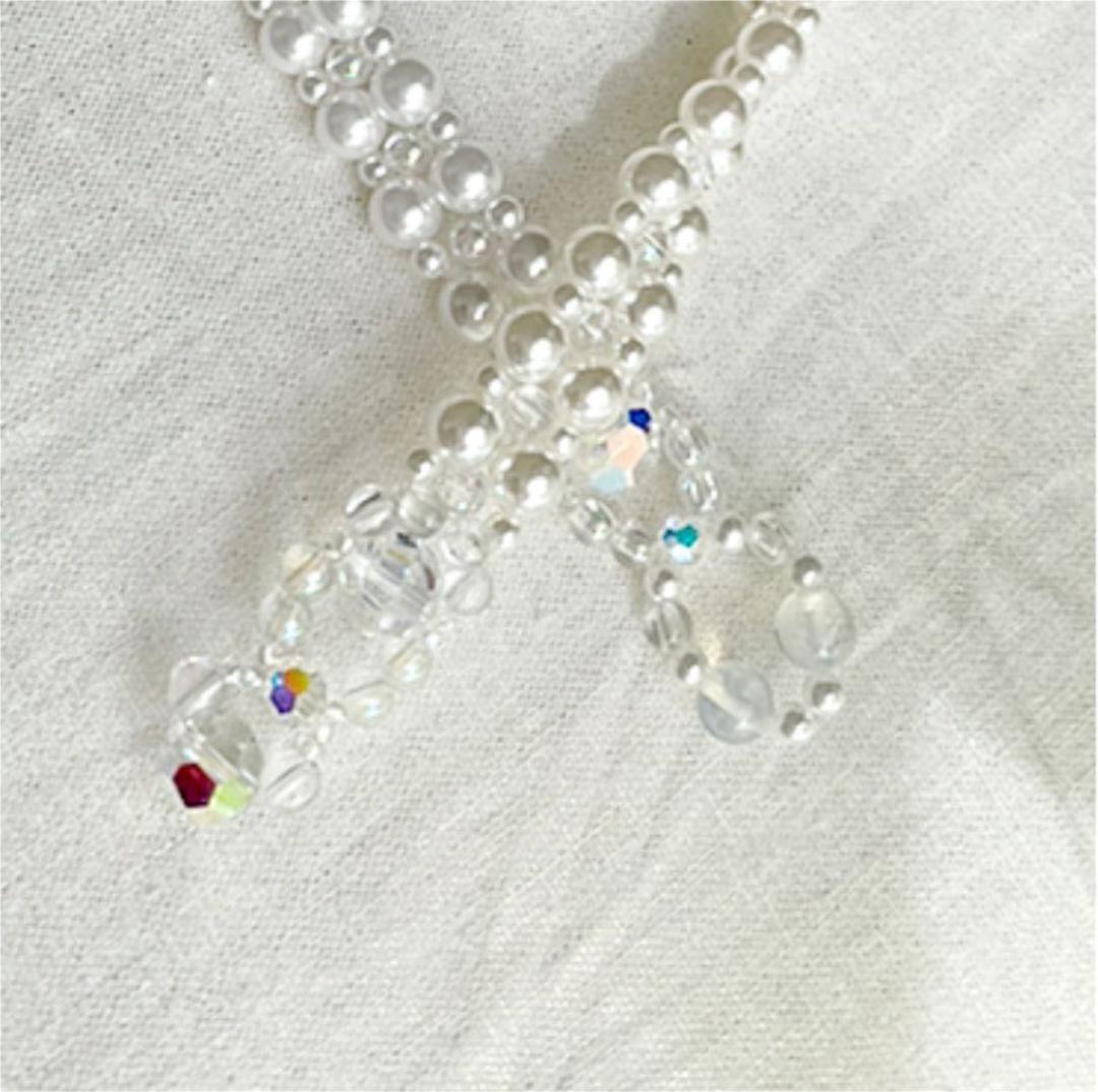 ペット用ビーズネックレスMGH-010