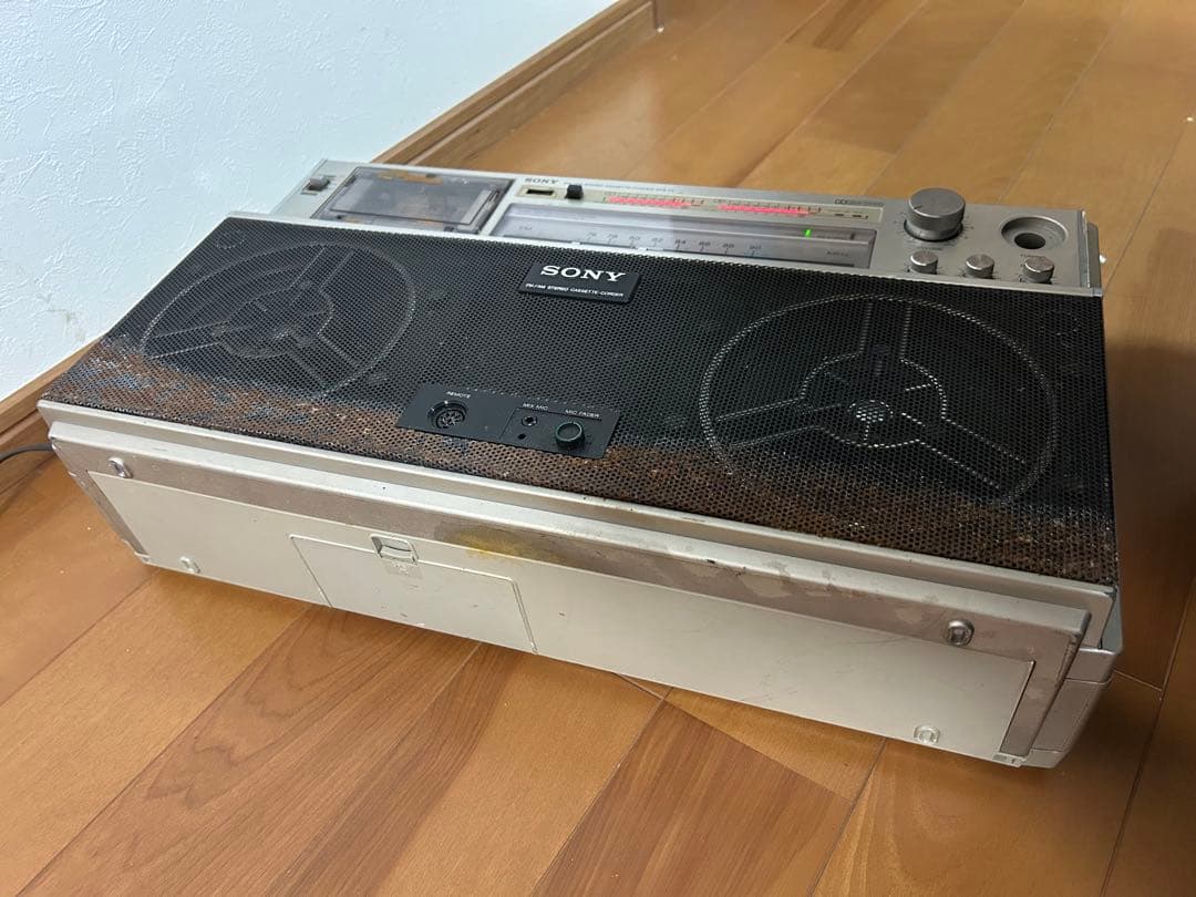 SONY ラジカセ カセットテーププレーヤー CFS-F5 ジャンク