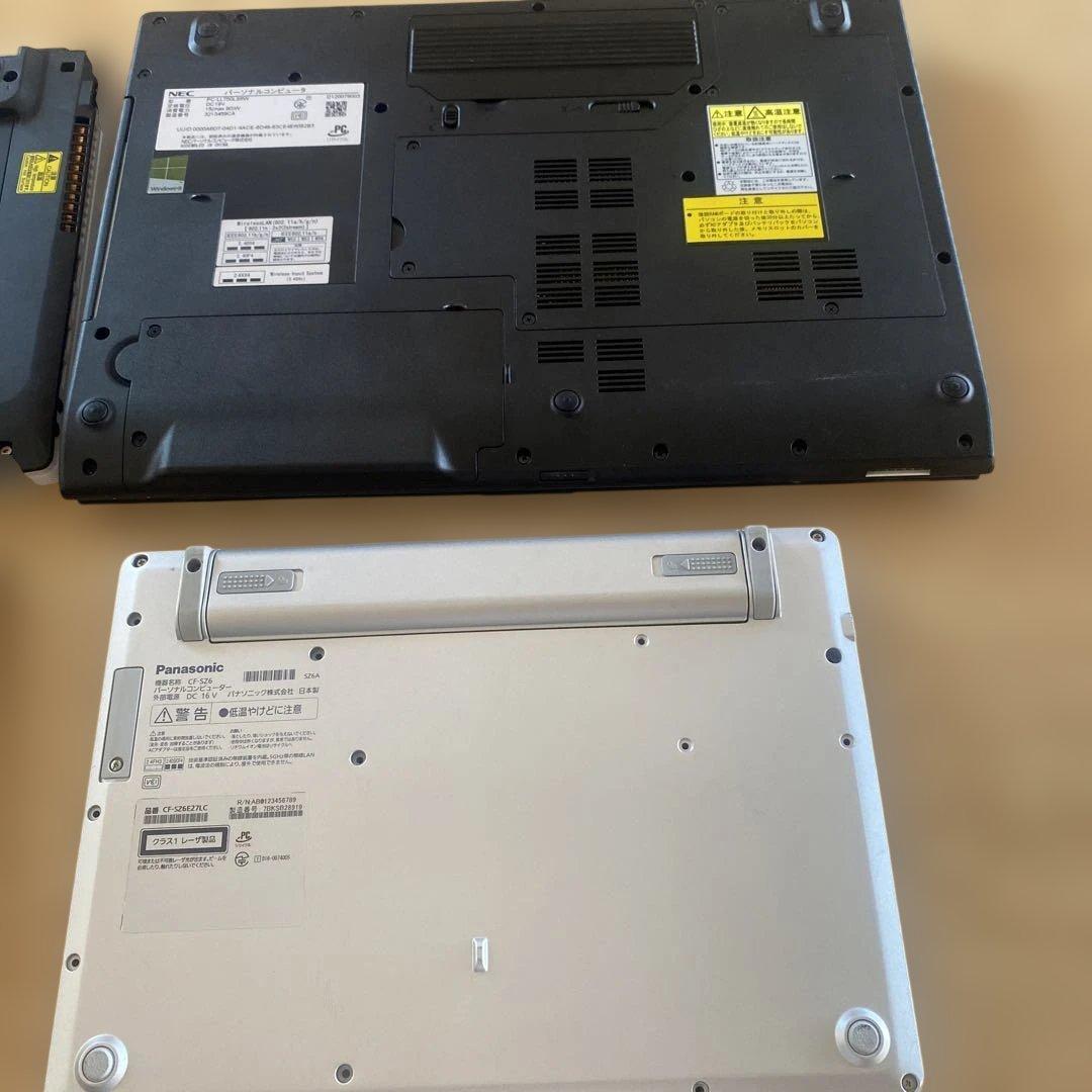 Core i7 とCore i5ノートPCセット