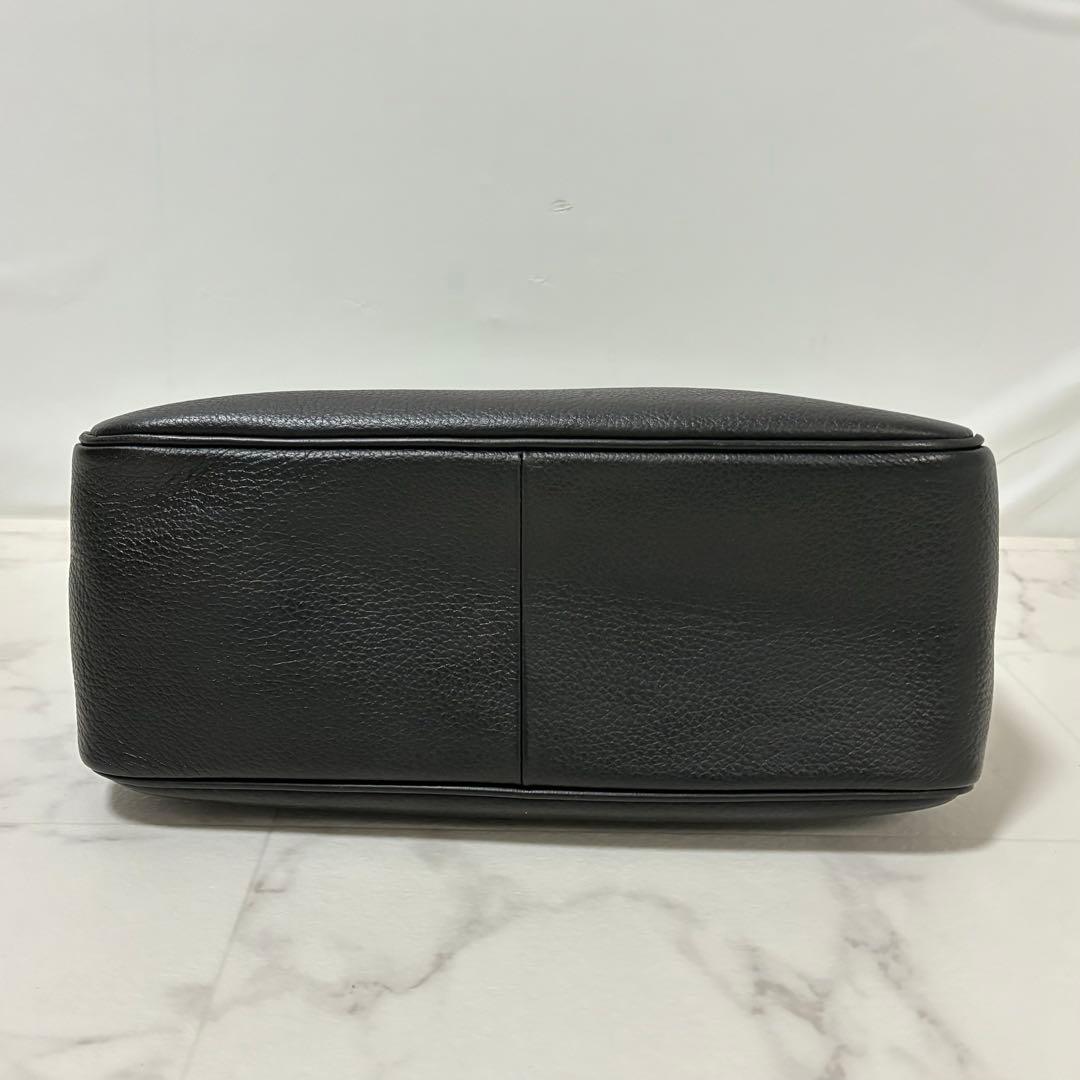 バーバリー　ミニボストン　ハンドバッグ　ノバチェック　ロゴ　レザー　ブラック