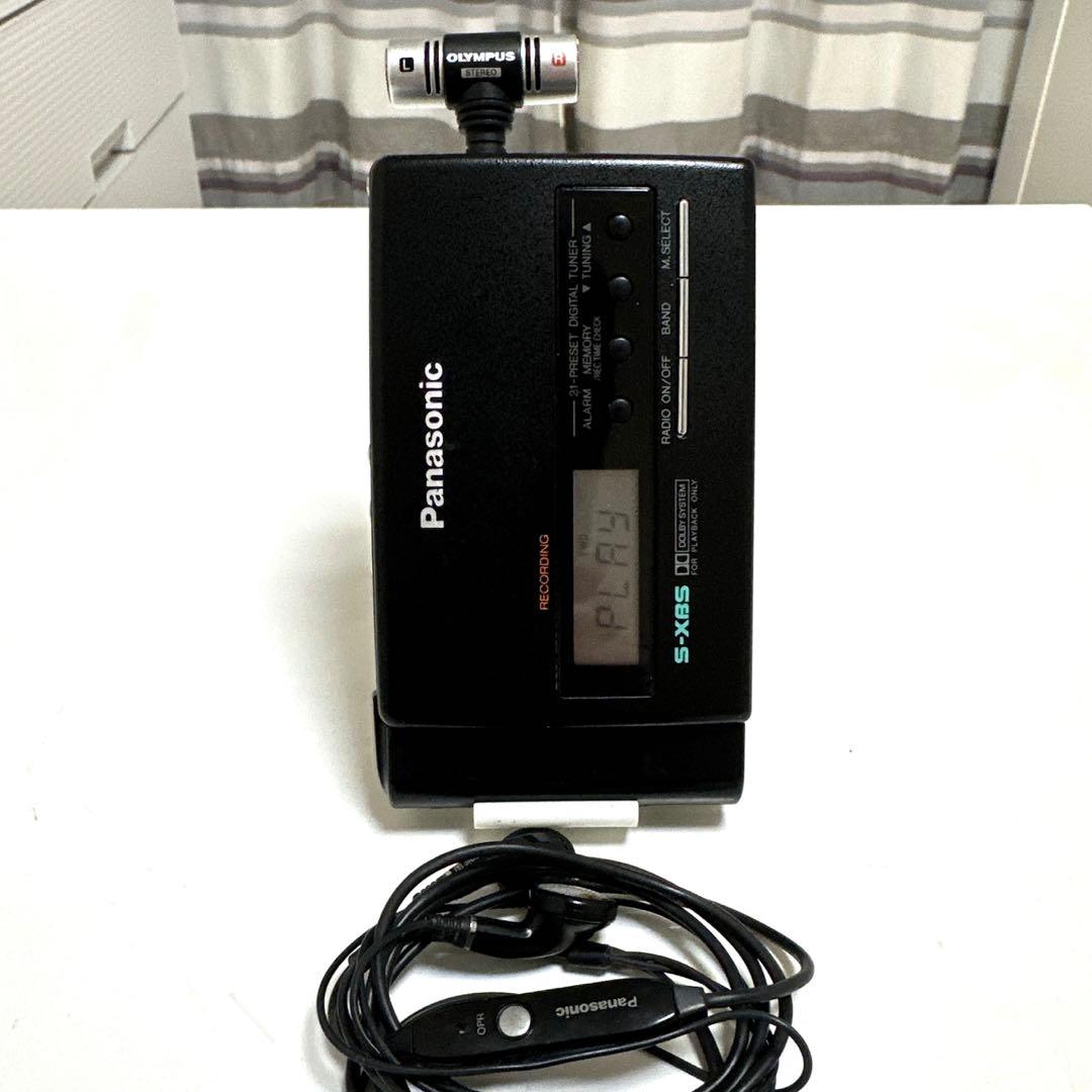 【極美DE 修復品】Panasonic ラジカセ レコーダー RQ-S7F