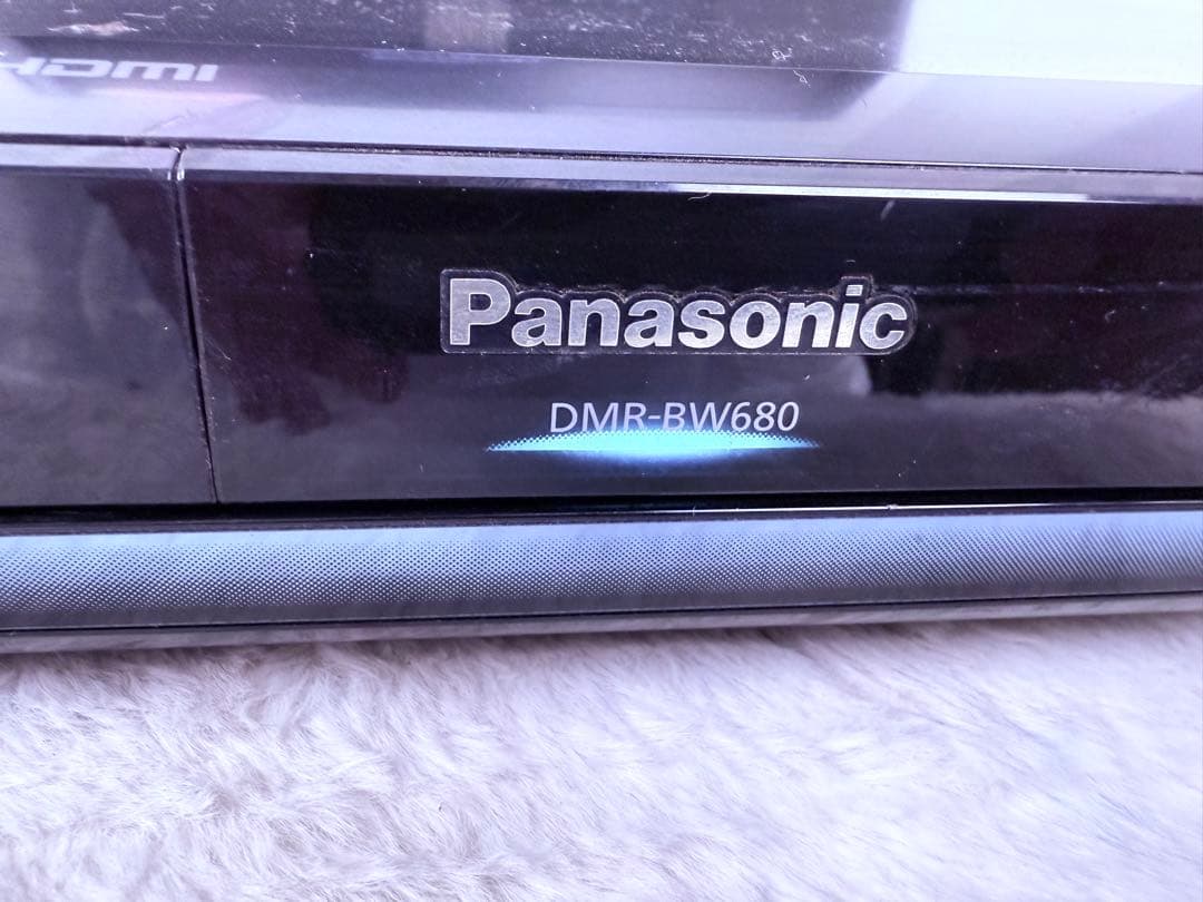 すぐに視聴可能♪Panasonic Blu-ray DIGA DMR-BW680